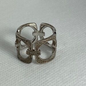 Vintage Sterling and Marcasite ring